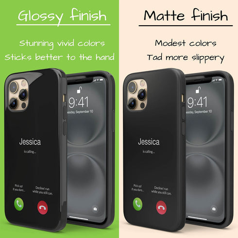 Personalized Funny Chaos Calling iPhone Case